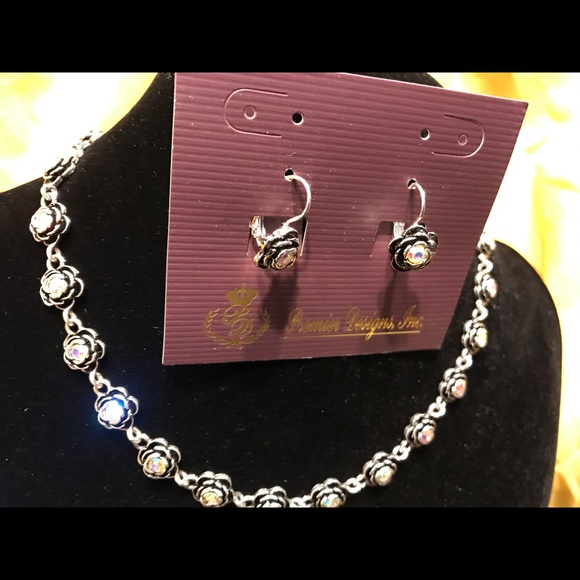 COPY - Premier designs necklace earrings set new hooks - Picture 3 of 4